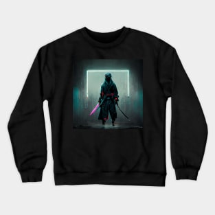 Cyberpunk Samurai Crewneck Sweatshirt